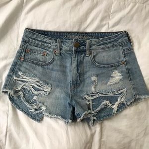 American Eagle Hi-Rise Festival shorts
